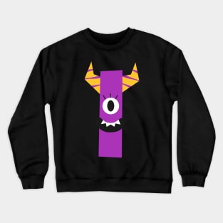 I Letter Crewneck Sweatshirt